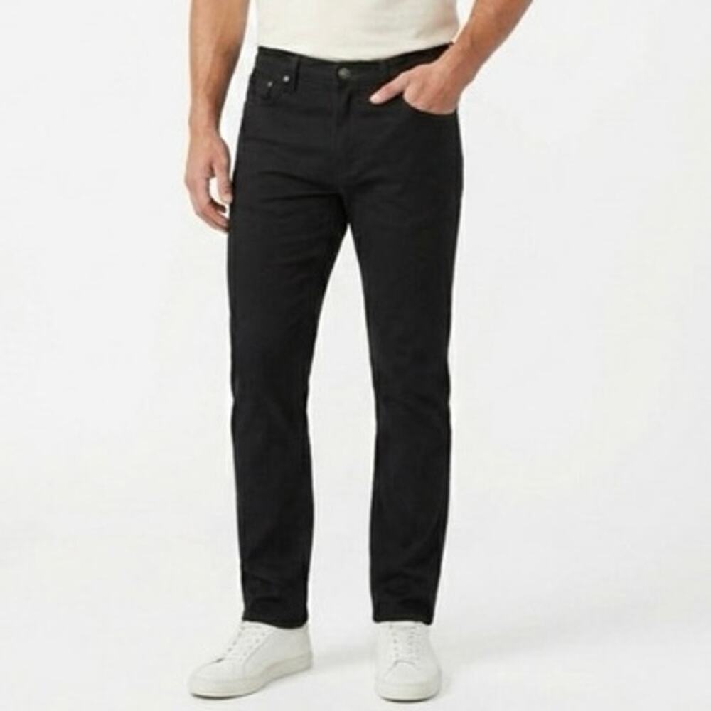Peter Millar Ultimate Sateen 5-Pocket Pants Black ME0B39 Straight Leg Size 30